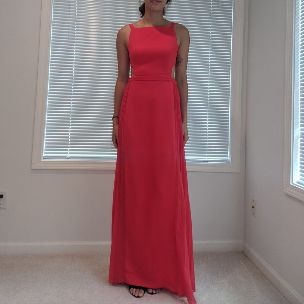 BCBG Red Prom Dress